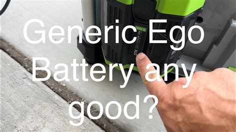 are generic ego batteries any good
